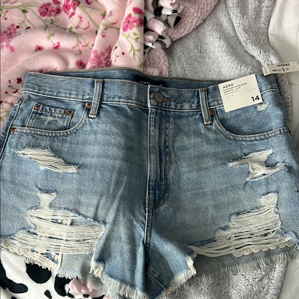 Blue Denim Women's Shorts
